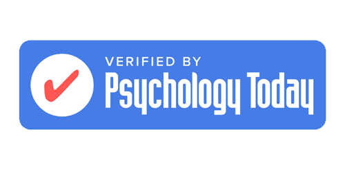 Verified by psychology today badge